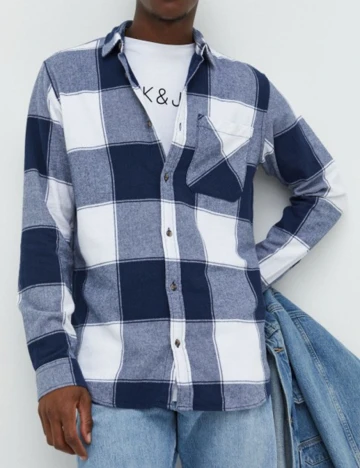 Camasa Jack&Jones, bleumarin Albastru