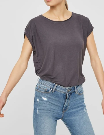 Tricou Vero Moda, gri inchis