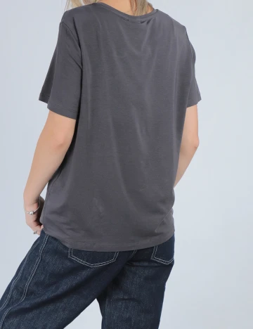Tricou Vero Moda, gri inchis