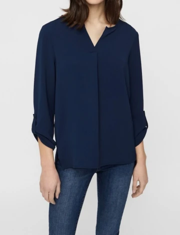 Camasa Vero Moda, bleumarin