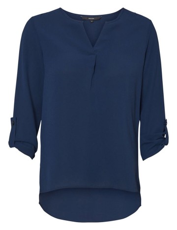 Camasa Vero Moda, bleumarin