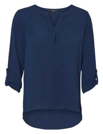 Camasa Vero Moda, bleumarin
