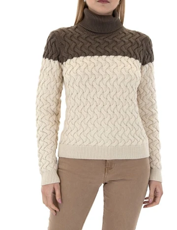 Pulover Jack&Jones, crem