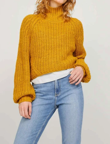 Pulover Jack&Jones, mustar