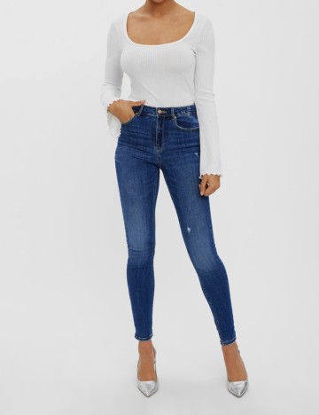 Blugi Vero Moda, bleumarin