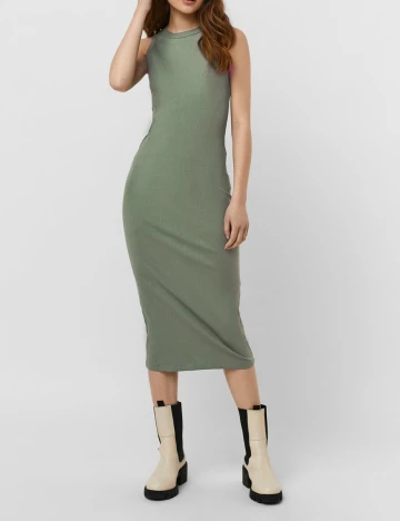 Rochie medie Vero Moda, verde