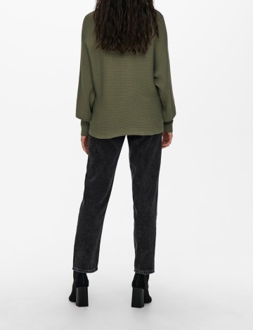 Bluza Only, verde inchis