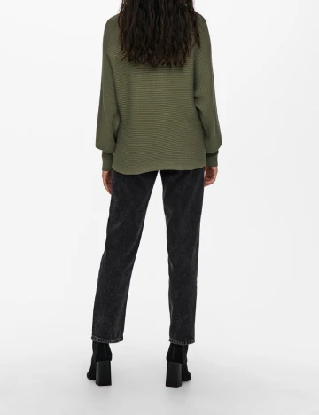 Bluza Only, verde inchis