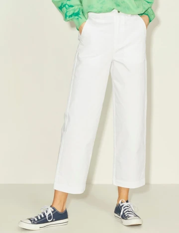 Pantaloni Jack&Jones, alb