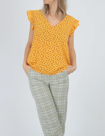 Bluza Jacqueline de Yong, galben