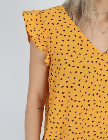 Bluza Jacqueline de Yong, galben