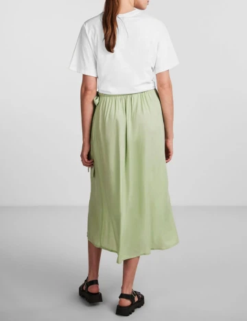 Tricou Pieces, alb