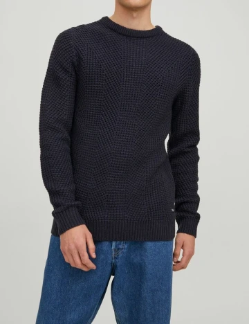 Pulover Jack&Jones, bleumarin