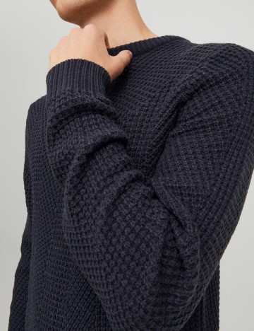 Pulover Jack&Jones, bleumarin
