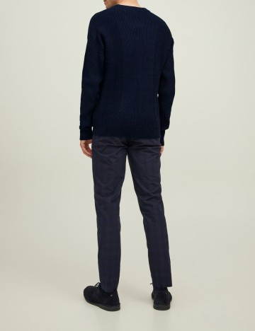 Pulover Jack&Jones, bleumarin