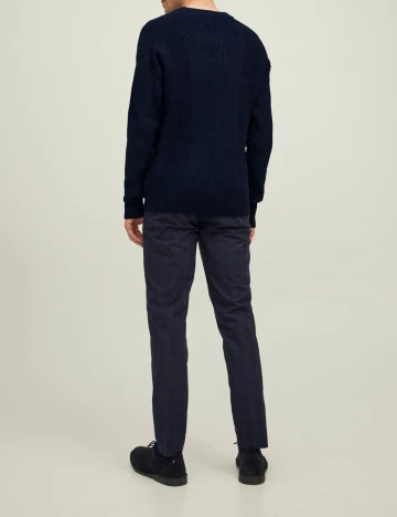 Pulover Jack&Jones, bleumarin