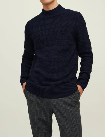 Pulover Jack&Jones, bleumarin