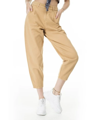 Pantaloni Only, crem