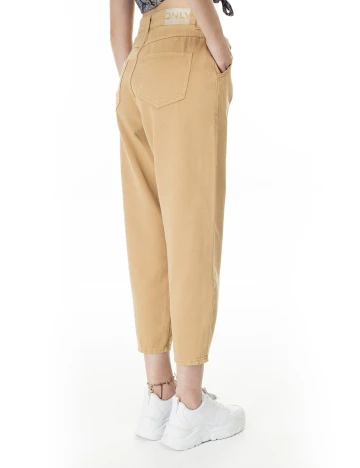 Pantaloni Only, crem