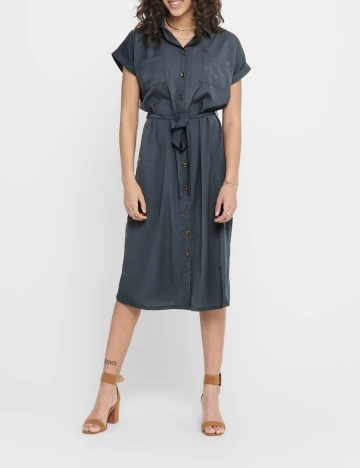 Rochie medie Only, gri