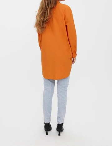 Camasa Vero Moda, portocaliu