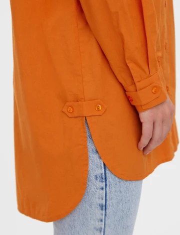 Camasa Vero Moda, portocaliu