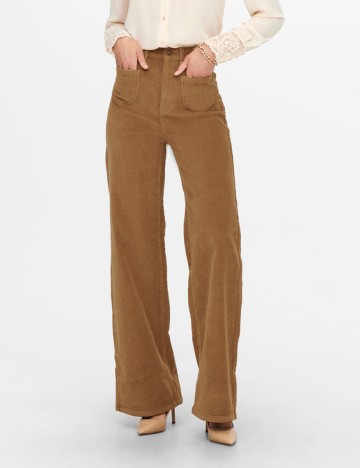 Pantaloni Only, maro, 38/34