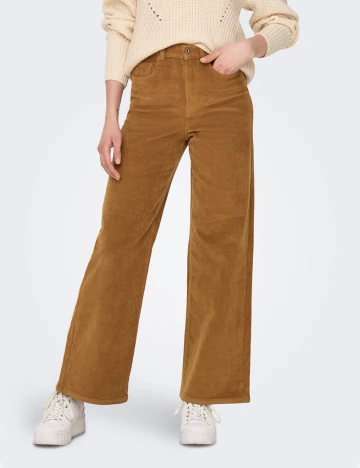 Pantaloni Only, maro, 38/34