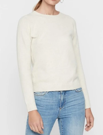 Pulover Vero Moda, ecru