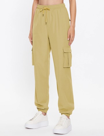 Pantaloni Noisy May, galben