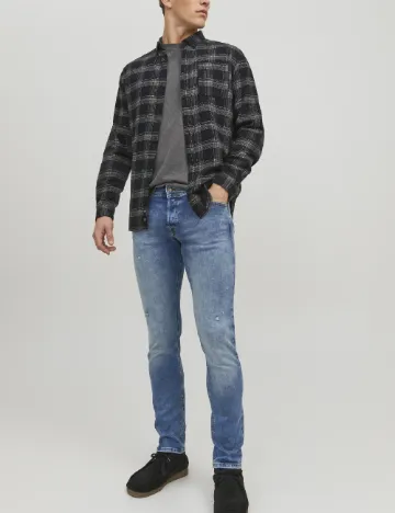 Blugi Jack&Jones, albastru Albastru