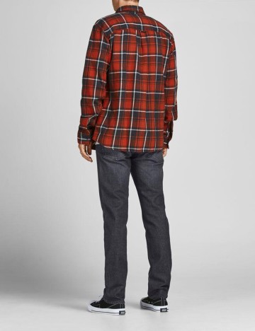 Blugi Jack&Jones, gri inchis