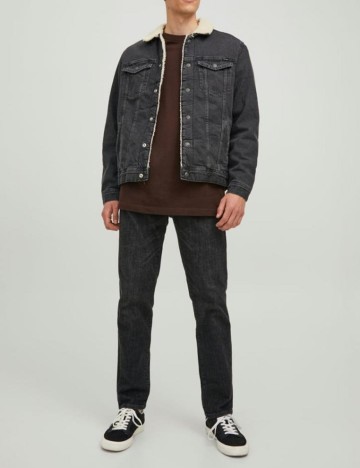 Blugi Jack&Jones, gri inchis