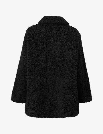 Palton Only Carmakoma, negru