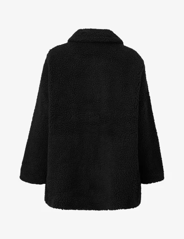 Palton Only Carmakoma, negru