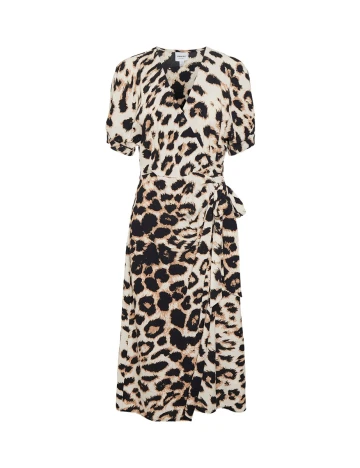 Rochie medie Vero Moda, animal print