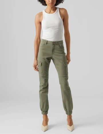 Pantaloni Vero Moda, verde Verde