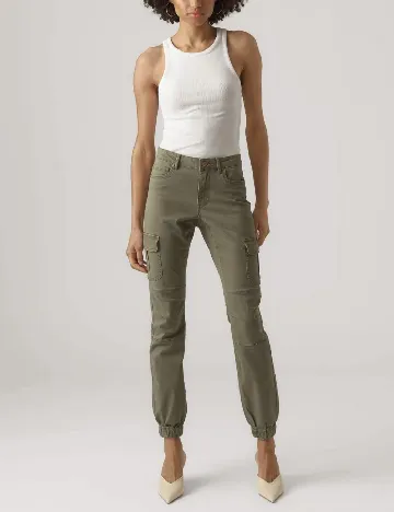 Pantaloni Vero Moda, verde