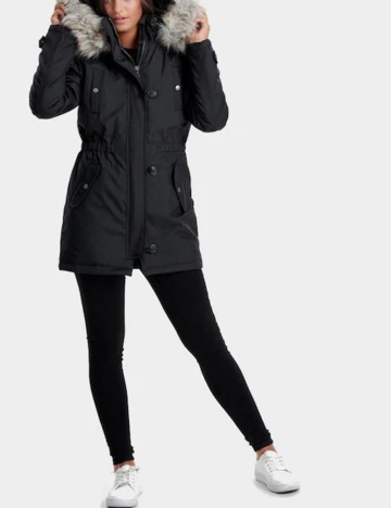 Geaca Only, negru Negru