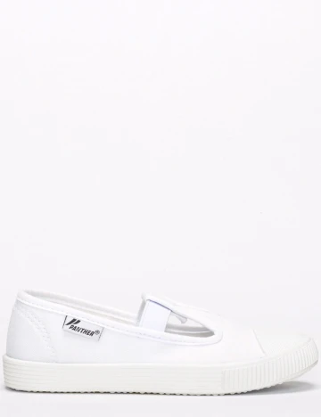 Espadrile Panther, alb