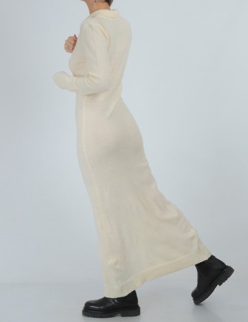 Rochie lunga SHEIN, crem