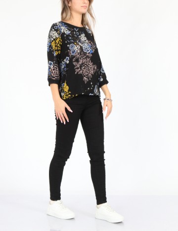 Bluza Fransa, negru