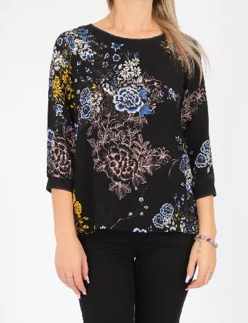 Bluza Fransa, negru Negru