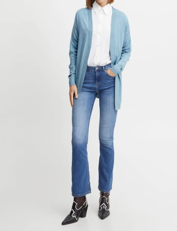 Cardigan b.young, bleu Albastru