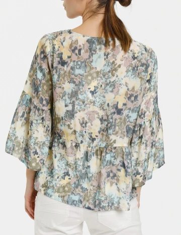 Camasa Cream, floral