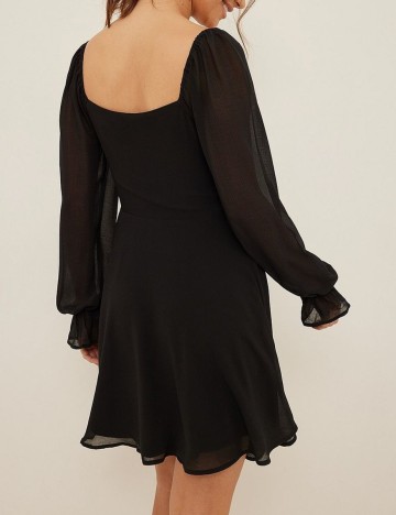 Rochie scurta NA-KD, negru