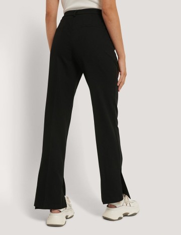 Pantaloni NA-KD, negru