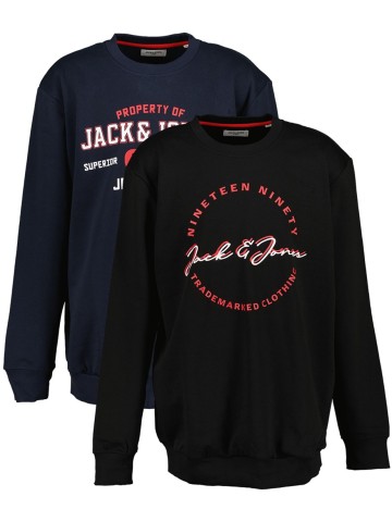 Set bluze Jack&Jones, negru/bleumarin