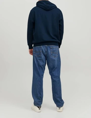 Hanorac plus size Jack&Jones, bleumarin