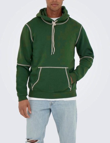 
						Hanorac Only, verde, XS